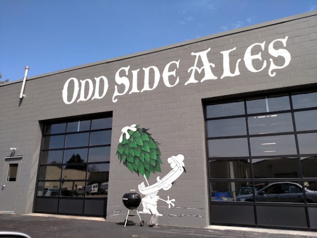 Odd Side Ales Production Facility Brewery in Grand Haven Michigan
