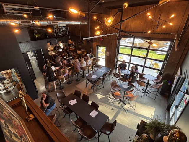 Off The Chain Brewstillery Distillery in Grand Haven Michigan