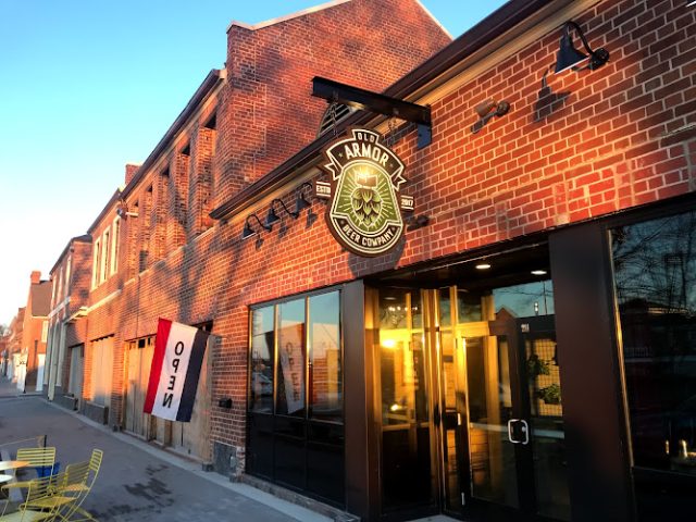 Old Armor Beer Company Brewery in Kannapolis North Carolina