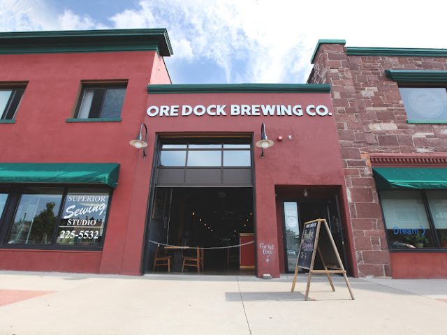 Ore Dock Brewing Co. Brewery in Marquette Michigan