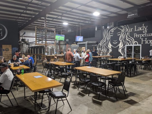 Our Lady of Perpetual Hops Brewery in New Albany Indiana