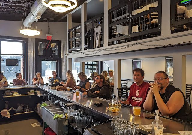 Planetary Brewing Company Tap Room Brewery in Greenwood Indiana