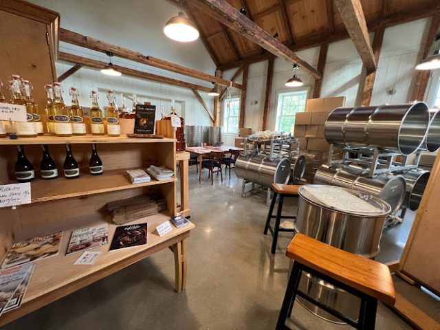 Portersfield Cider Brewery in Pownal Maine