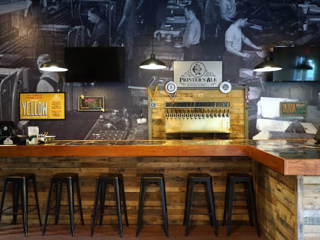 Printer's Ale Manufacturing Company Brewery in Carrollton Georgia