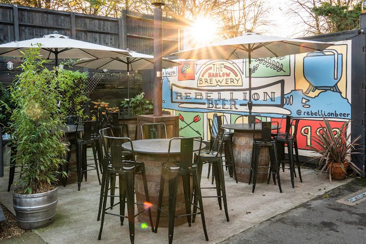 Rebellion Tap Yard Brewery in Marlow