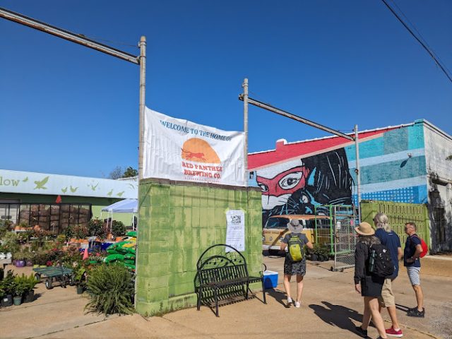 Red Panther Brewing Co. Brewery in Clarksdale Mississippi