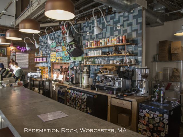 Redemption Rock Brewing Company Brewery in Worcester Massachusetts