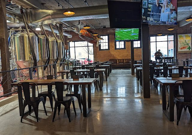 River Bluff Brewing at River Market Brewery in Kansas City Missouri