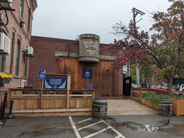 Samuel Adams Boston Brewery - Jamaica Plain Brewery in Boston Massachusetts