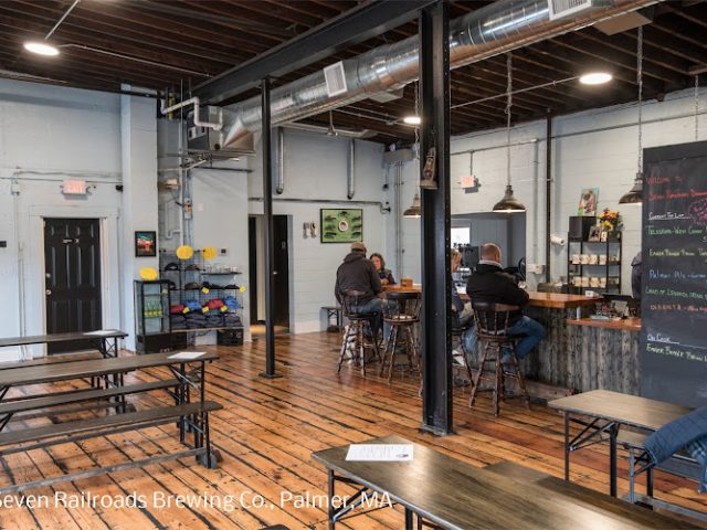 Seven Railroads Brewing Company Brewery in Palmer Massachusetts