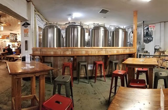 Shortway Brewing Company Brewery in Newport North Carolina