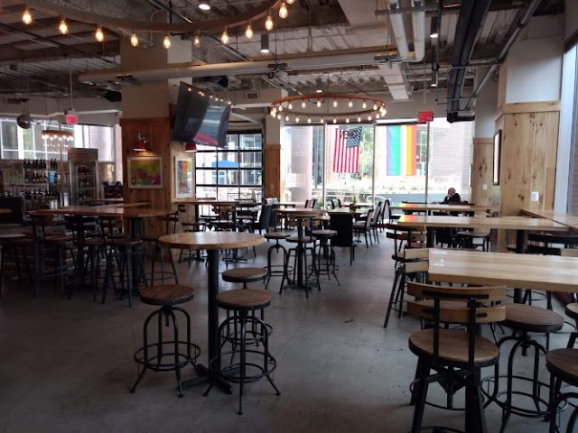 Silver Branch Lagerhaus & Biergarten restaurants in Silver Spring Maryland