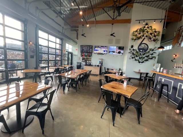 Six Bridges Crabapple Brewery in Milton Georgia