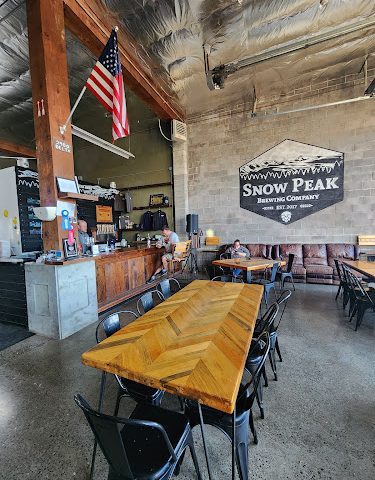 Snow Peak Brewing Company Brewery in Stayton Oregon