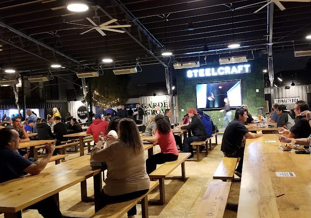 SteelCraft Food court in Garden Grove California