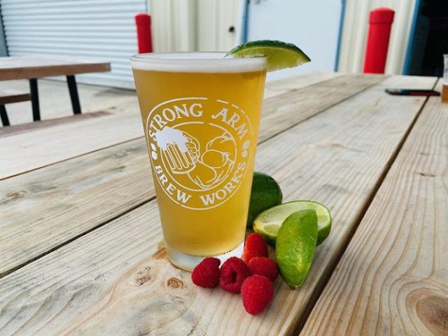 Strong Arm Brew Works Brewery in Dickinson Texas