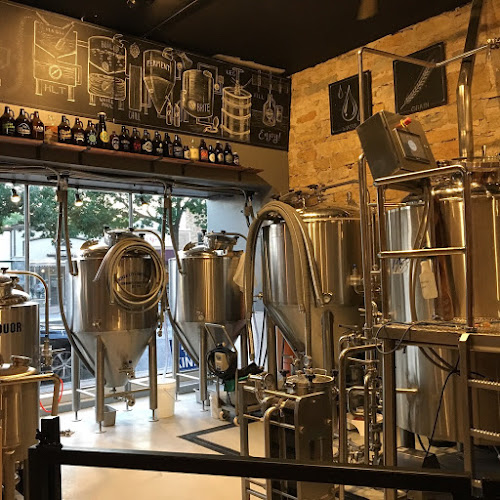 Swinging Bridge Brewing Company Brewery in River Falls Wisconsin