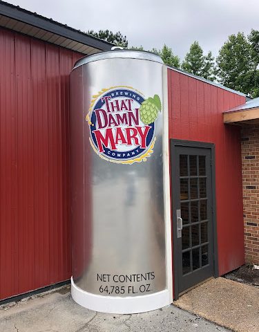 That Damn Mary Brewing Company Brewery in Kilmarnock Virginia