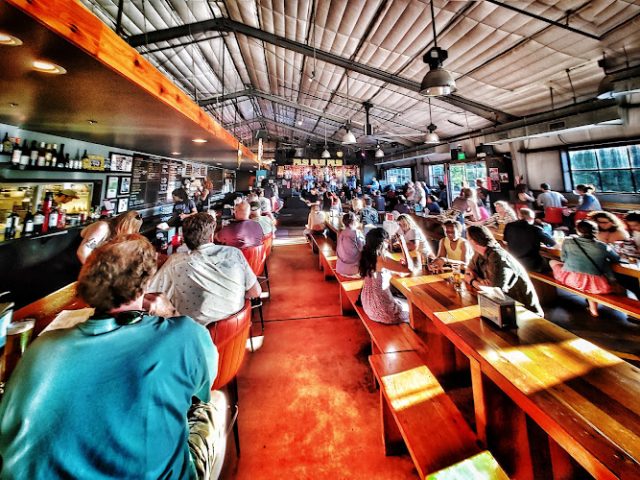 The Austin Beer Garden Brewing Co. restaurants in Austin Texas