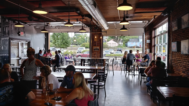 The Brewer's Lounge at Pigeon Hill Brewery in Muskegon Michigan