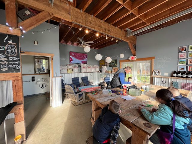 The Brewery at Maple View Farm Brewery in Granby Connecticut
