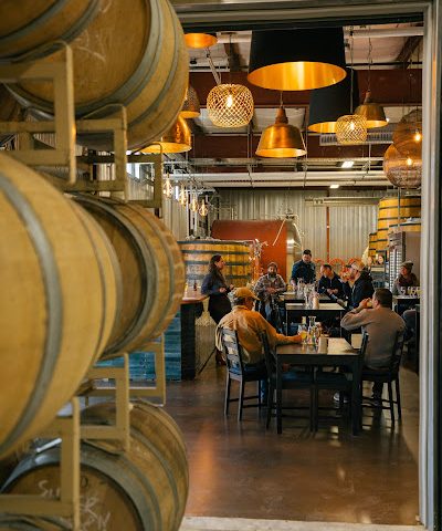 The Cellars at Allagash Brewing Company Brewery in Portland Maine