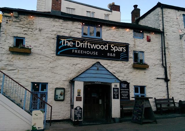 The Driftwood Spars bars in Saint Agnes