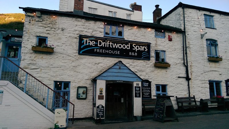 The Driftwood Spars bars in Saint Agnes