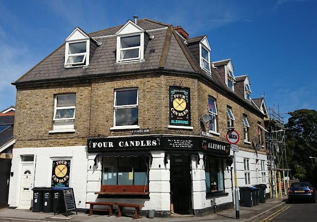 The Four Candles Alehouse restaurants in Broadstairs