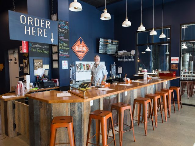 The Glass Jug Beer Lab - RTP Brewery in Durham North Carolina