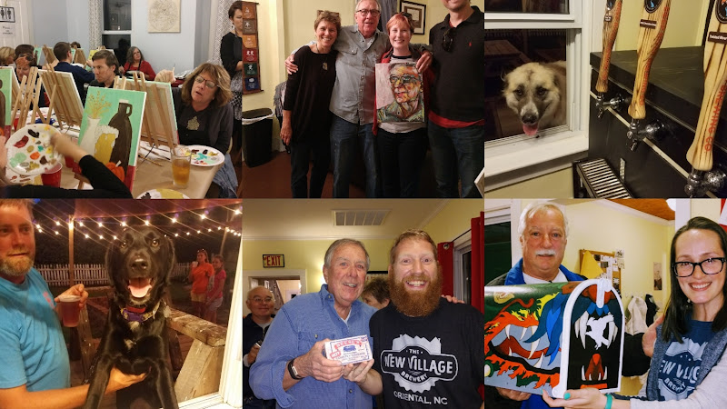 The New Village Brewery & Taproom Brewery in Oriental North Carolina