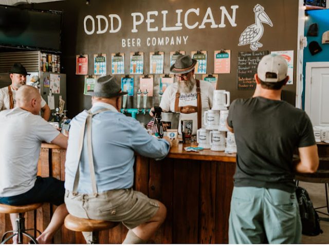 The Odd Pelican Beer Company Brewery in Freeport Florida
