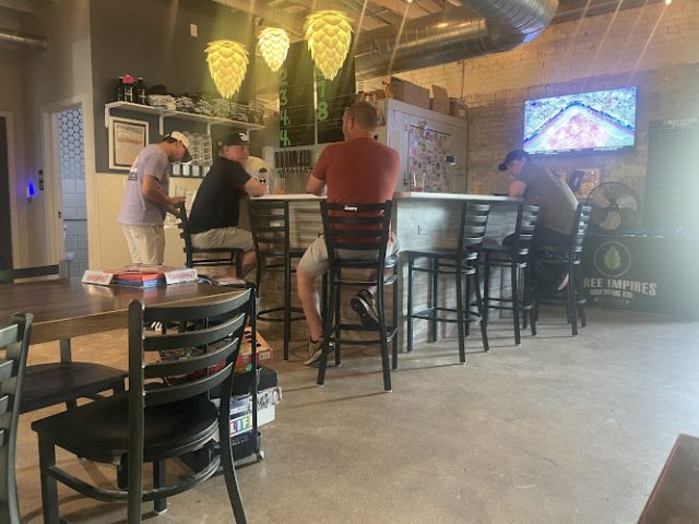 Three Empires Brewing Brewery in Frisco Texas