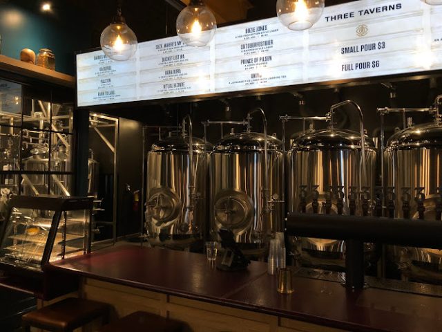 Three Taverns Imaginarium Brewery in Atlanta Georgia