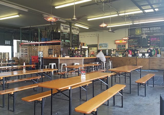 Tioga-Sequoia Beer Garden Brewery in Fresno California