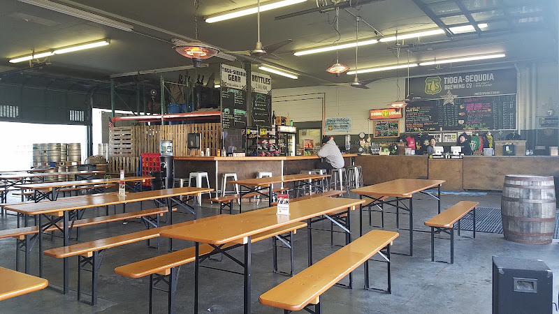 Tioga-Sequoia Beer Garden Brewery in Fresno California