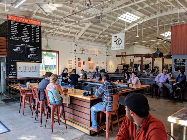 Topa Topa Brewing Co. Brewery in Santa Barbara California