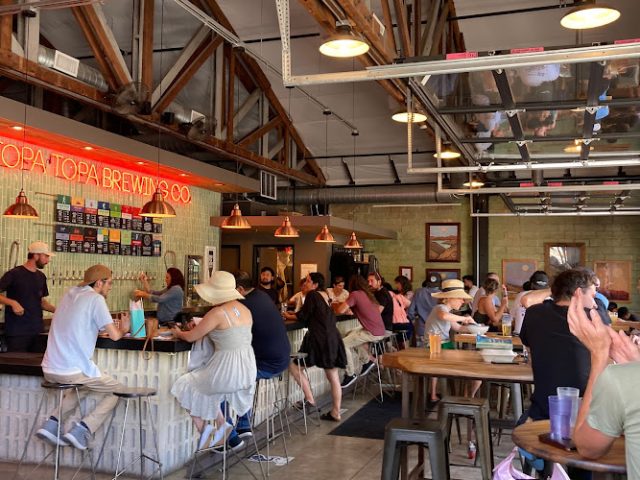 Topa Topa Brewing Company Brewery in Ojai California
