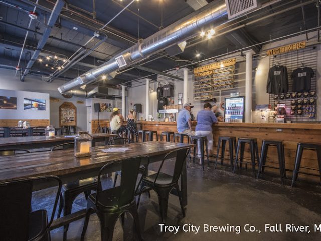 Troy City Brewing Brewery in Fall River Massachusetts