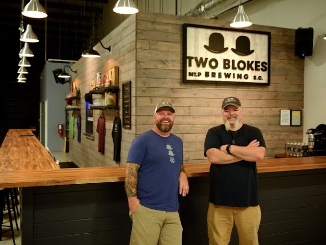 Two Blokes Brewing Brewery in Mt Pleasant South Carolina