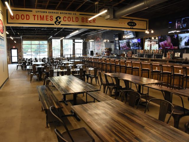 Uptown Garage Brewing Co. Brewery in Ankeny Iowa