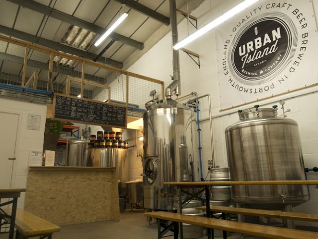 Urban Island Brewing Co. Brewery in Portsmouth