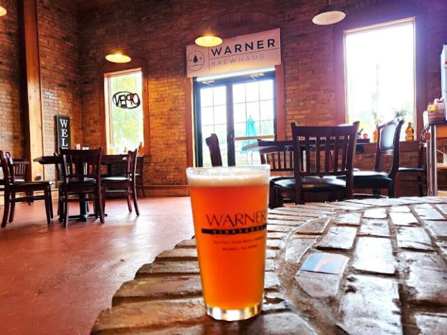 Warner Brew Haus Brewery in Paw Paw Michigan