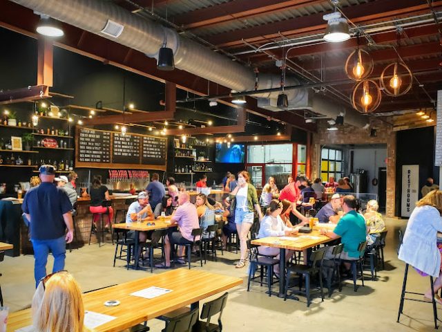 Warped Wing Barrel Room & Smokery - Springboro Brewery in Springboro Ohio