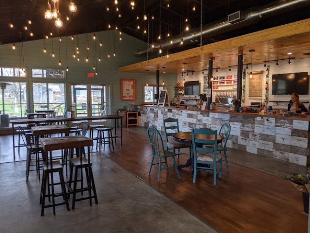 Wildflyer Mead and Beer Company at the BeeWeaver Honey Farm Winery in Navasota Texas