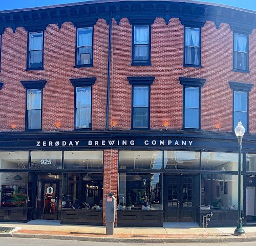 Zeroday Brewing Company Taproom Brewery in Harrisburg Pennsylvania